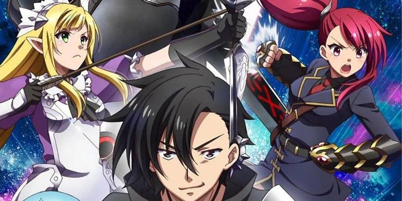 Characters from the Black Summoner anime.