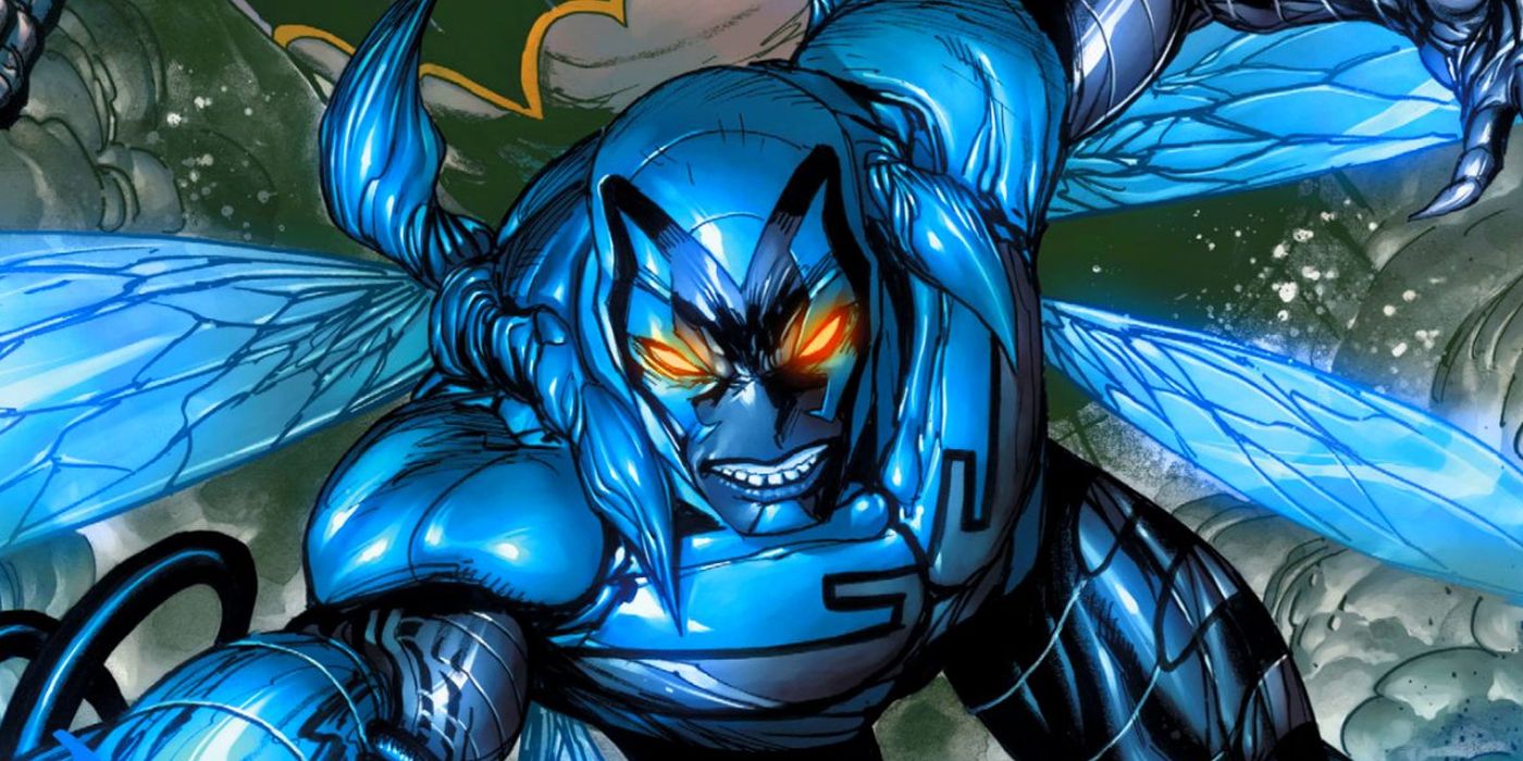 Blue Beetle has amazing armor