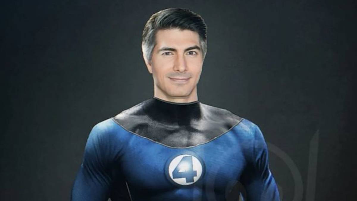 Brandon Routh As Mr. Fantastic In MCU Fan Art
