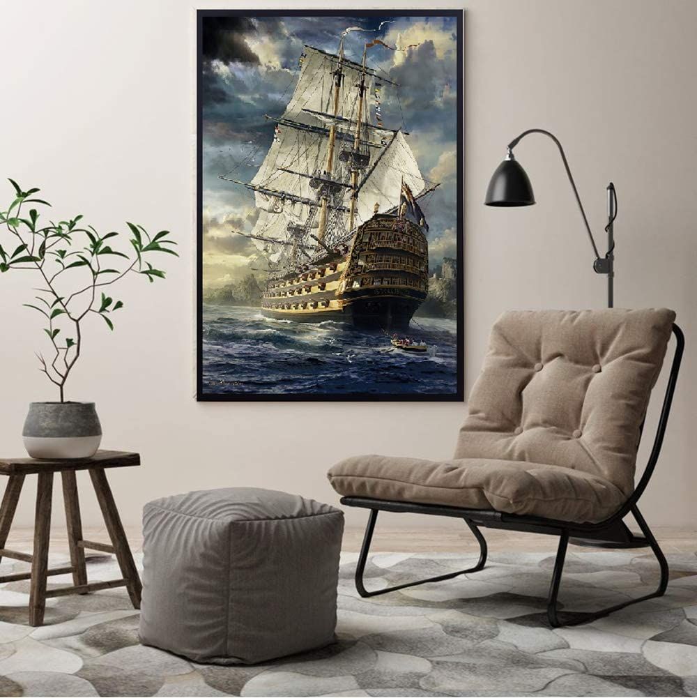 CHengQiSM Sailboat to Explore The Sea 1000 Pieces Jigsaw Puzzles for Adults 2