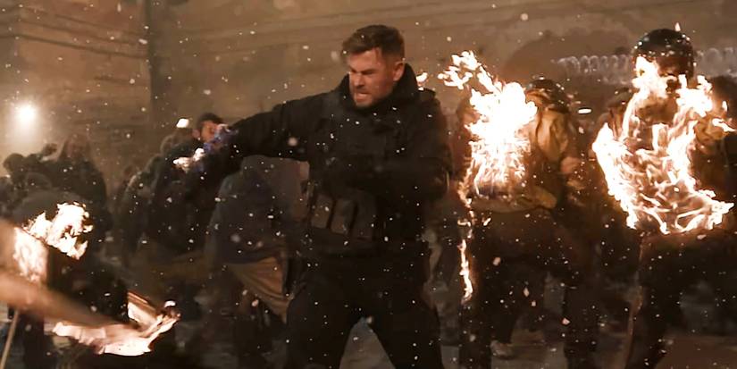 Extraction Stuntman Did An Award-Winning Stunt With A Broken Foot