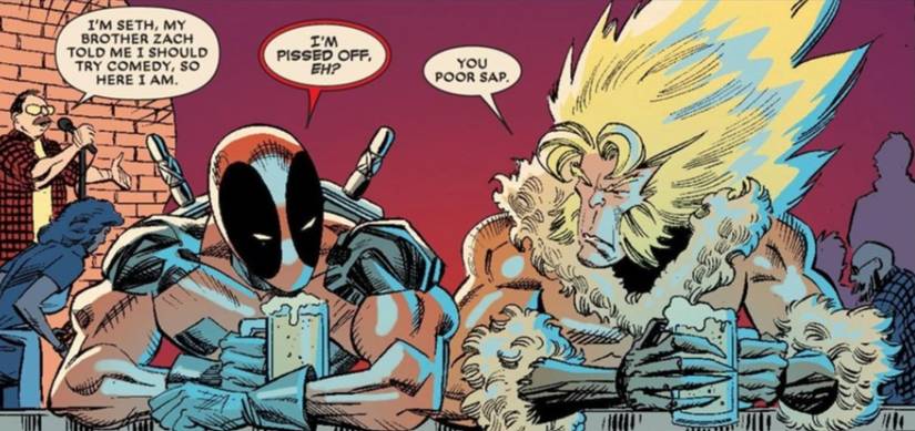 Zach Galifianakis' Secret Deadpool Cameo Makes His 'Twin' Marvel Canon