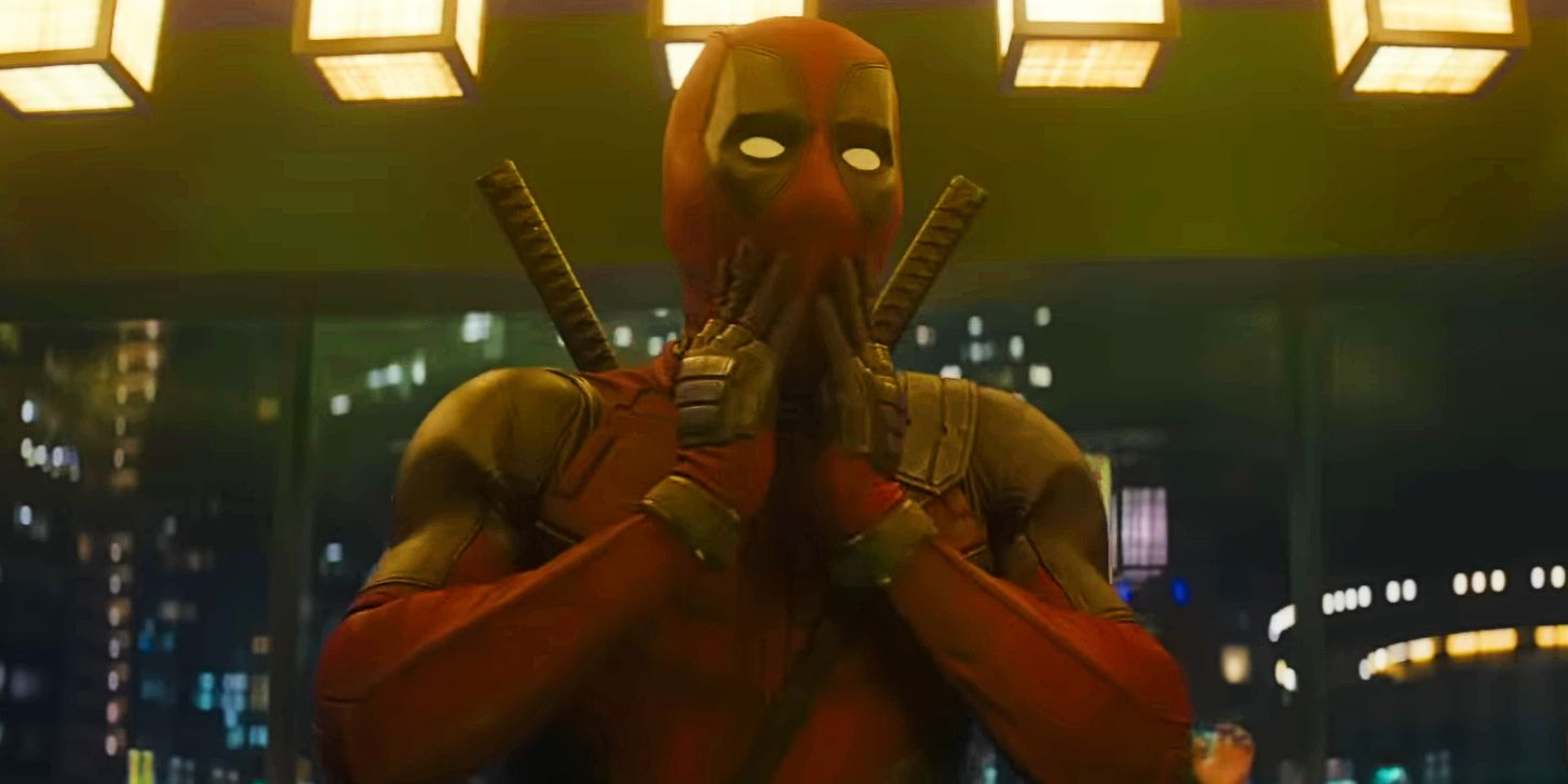 Deadpool looking shocked