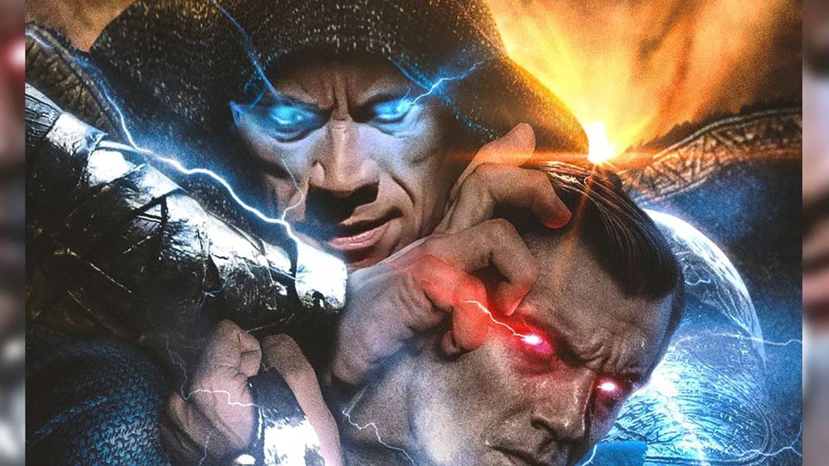 How Black Adam Could Defeat Superman Imagined in Awesome DCEU Art