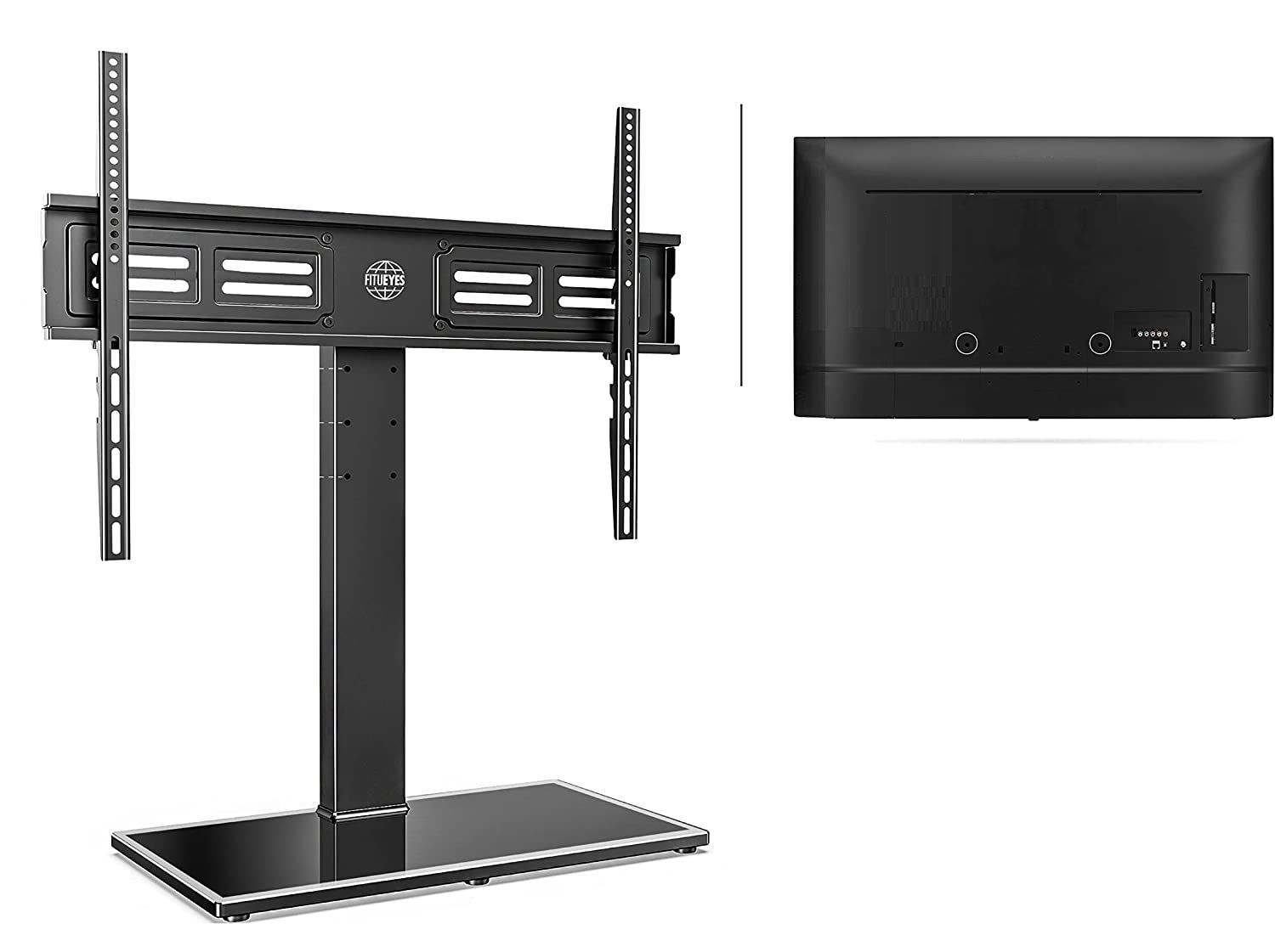 FITUEYES Universal Tabletop TV Stand 4