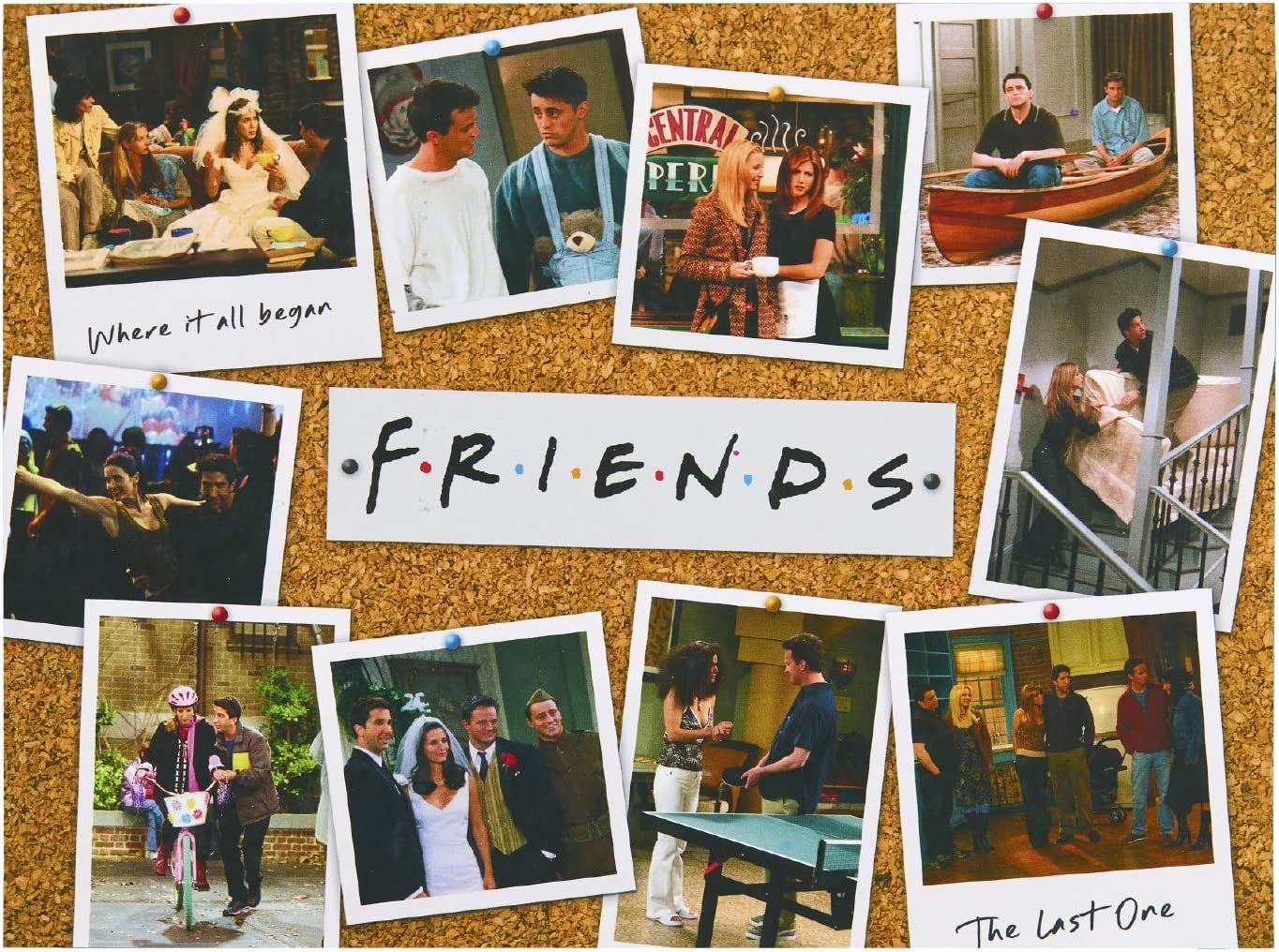Quebra-cabeça da série Friends TV Seasons - 1000 peças 1