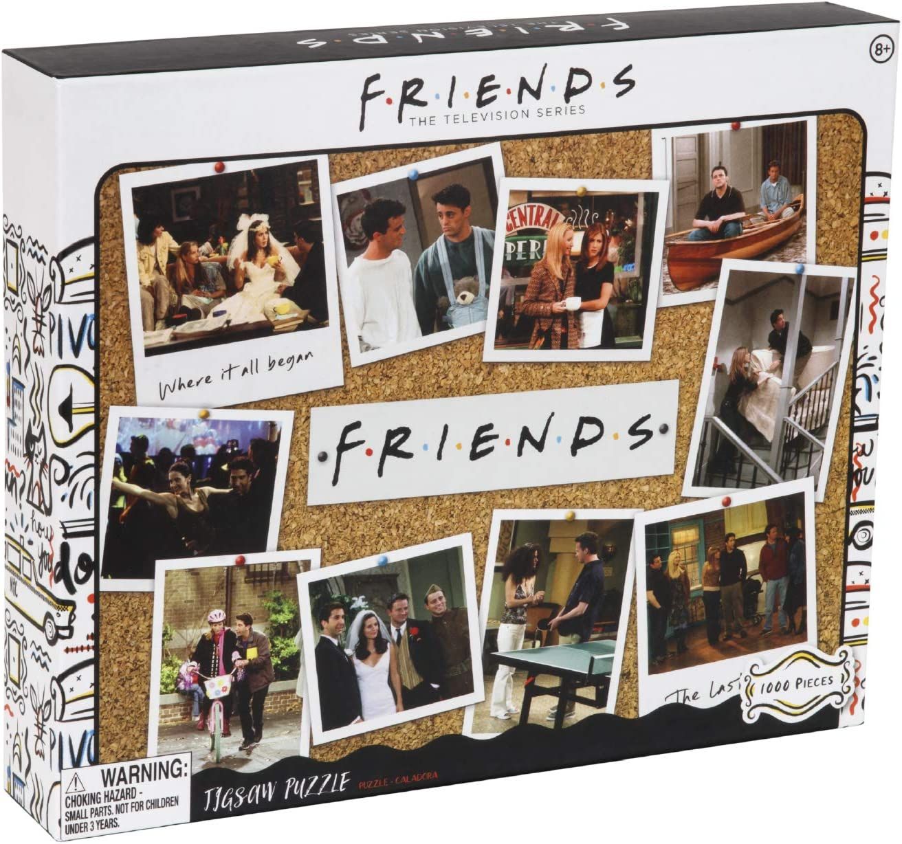 Friends TV Show Seasons Jigsaw Puzzle - 1000 Pieces 4