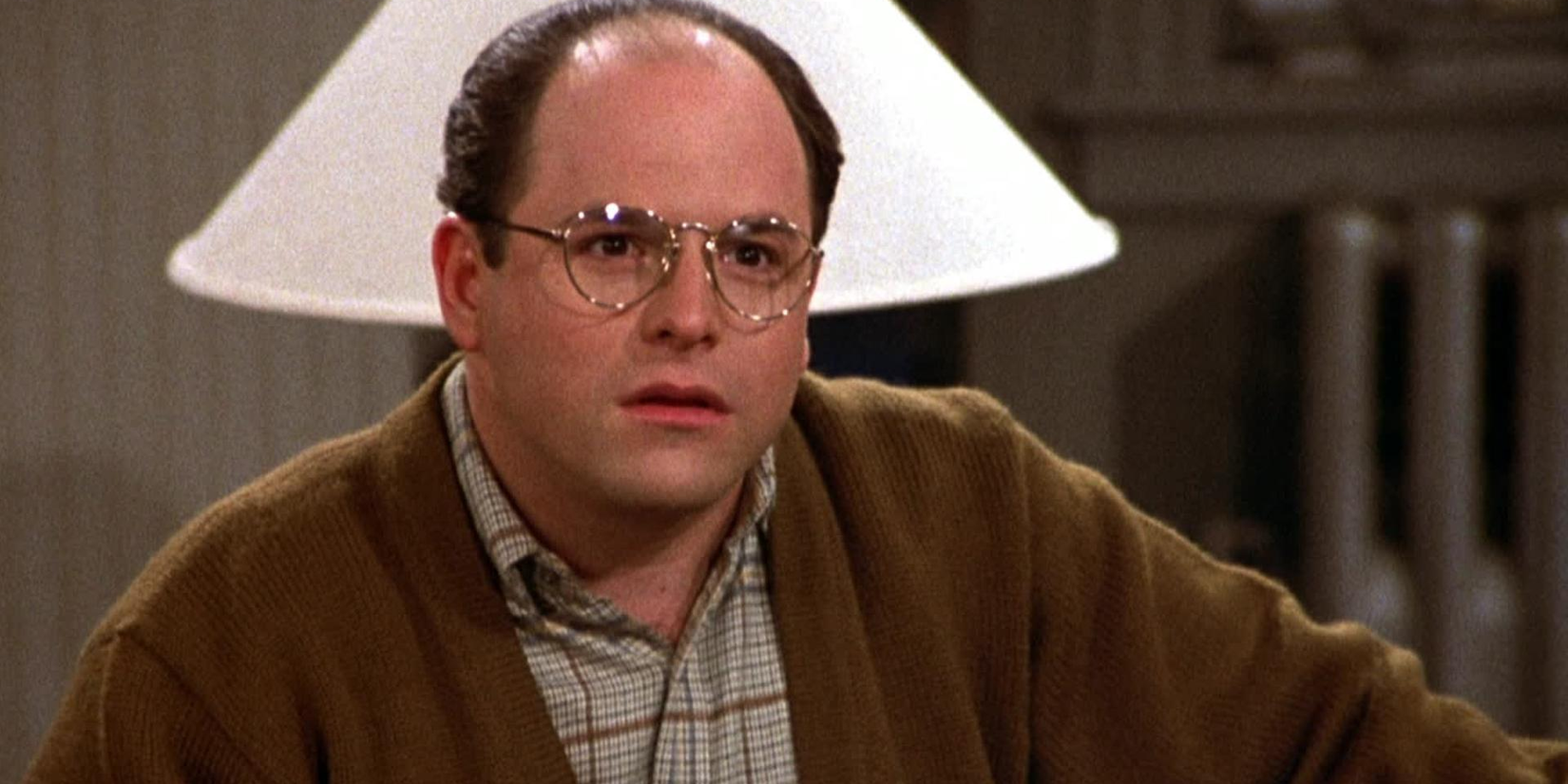George looking angry in Seinfeld 