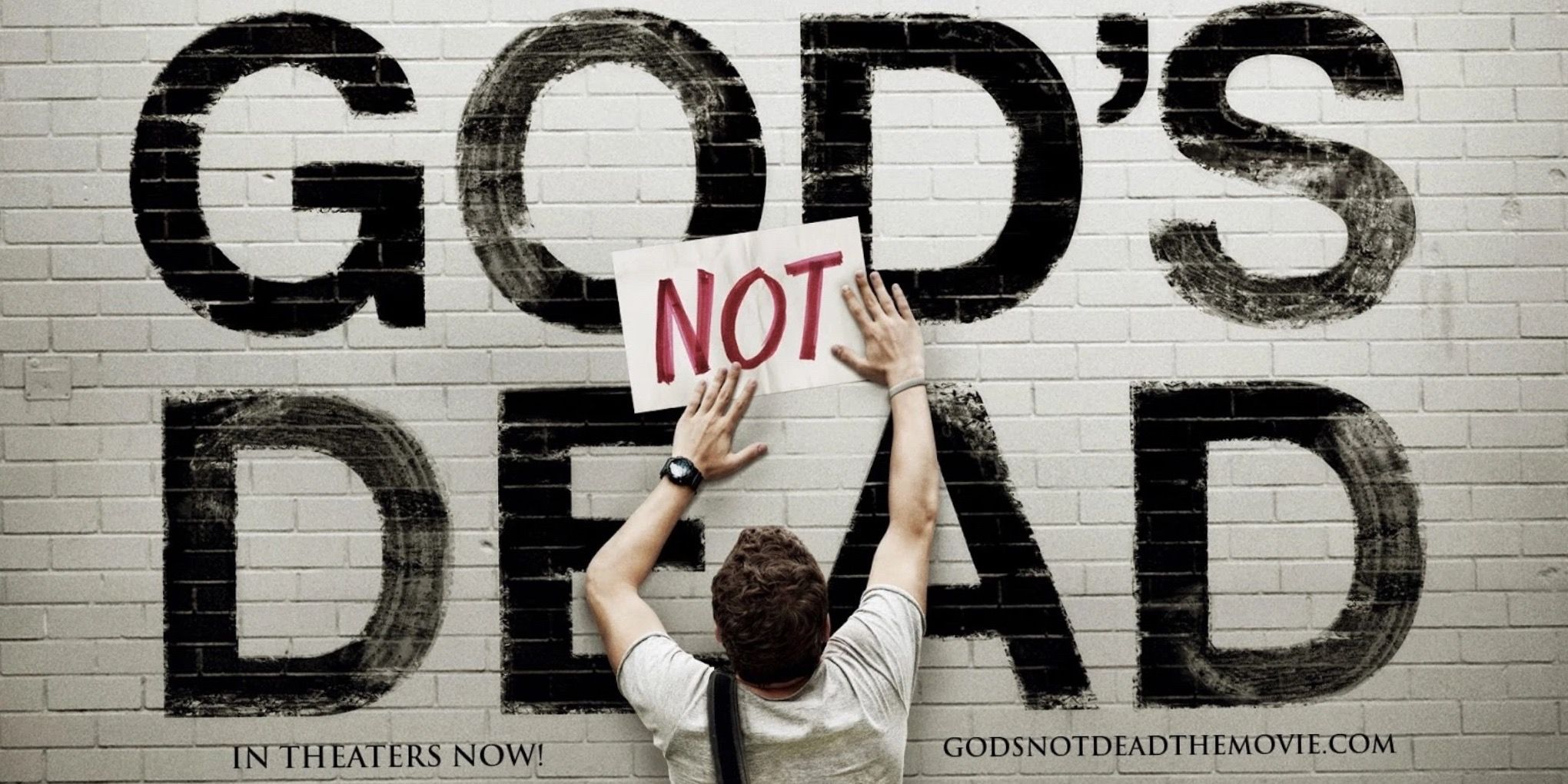 A promotional photo for God's Not Dead (2014)