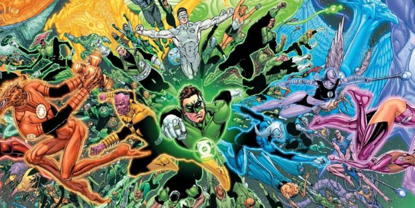 Green Lantern Emotional Spectrum DC Comics