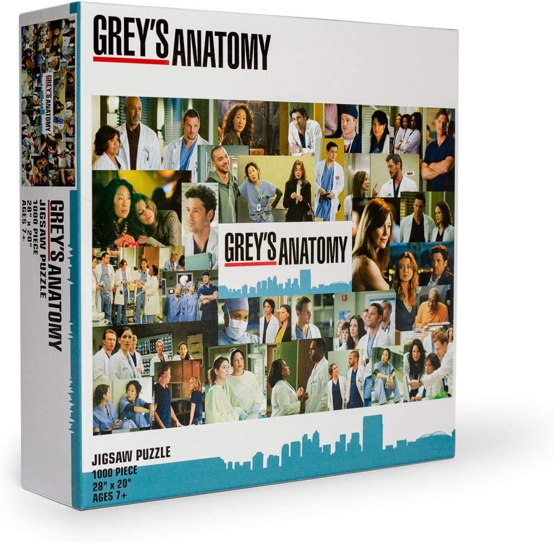 Quebra-cabeça de Grey's Anatomy Collage 1000 peças para adultos 1