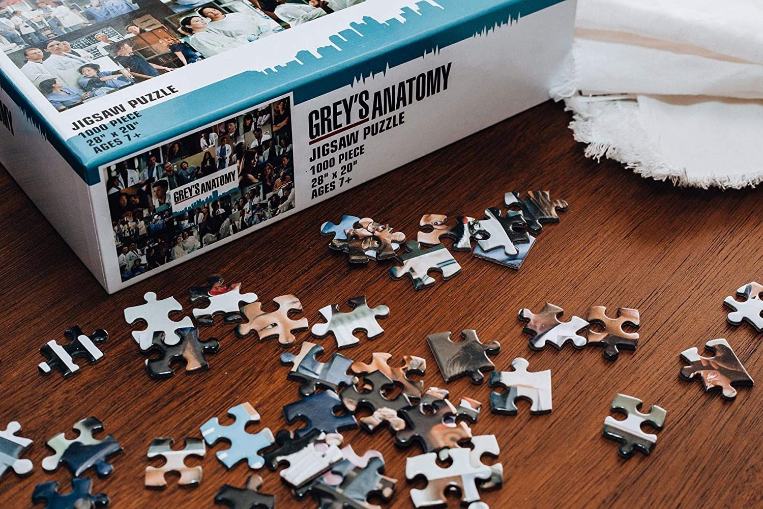 Grey's Anatomy Collage 1000 Piece Jigsaw Puzzle for Adults 4