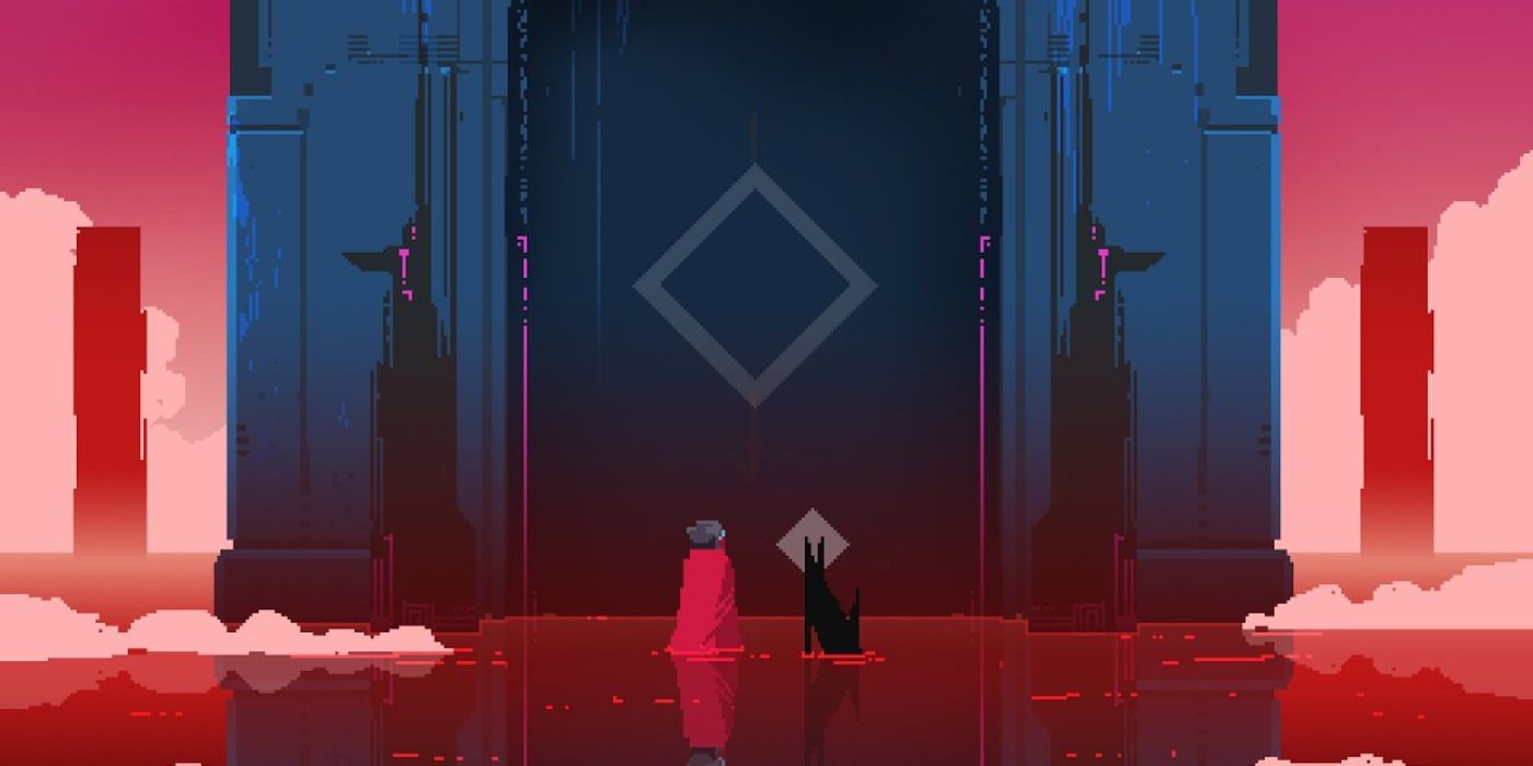 Hyper Light Drifter gameplay.