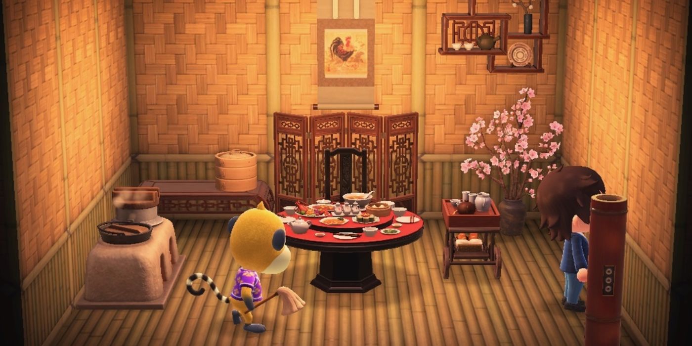 Imperial Dining Table in villager's home.