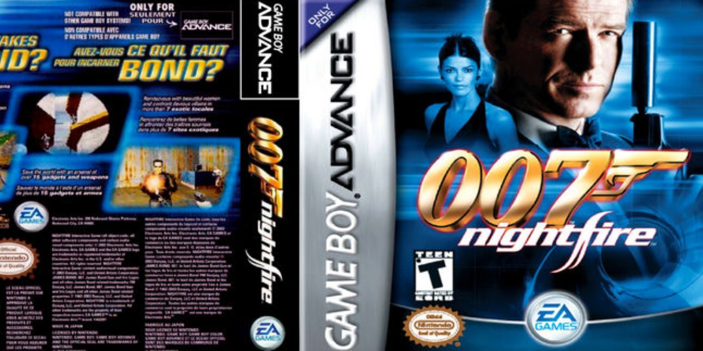 James Bond 007: capa do jogo Nightfire.