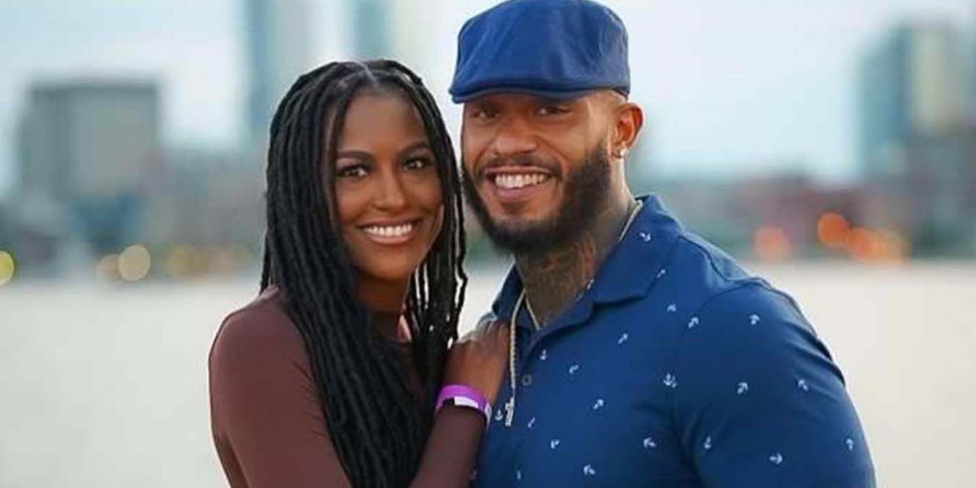 Olajuwon Dickerson and Katina Goode from Married at First Sight