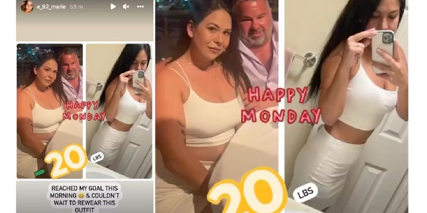 Liz Woods of the 90 Day Fiancé franchise posts about her weight loss