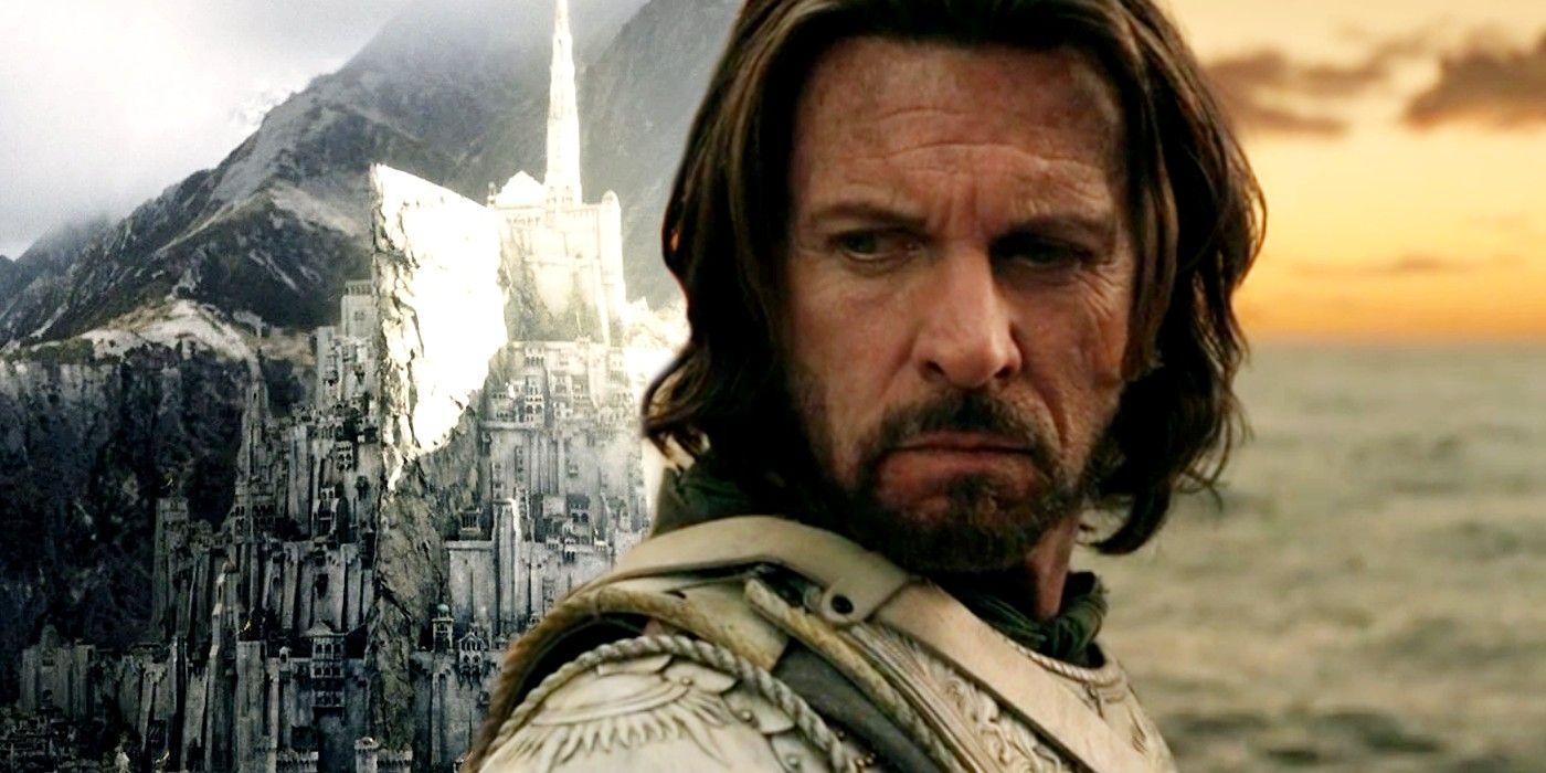 Lloyd Owen as Elendil in Rings of Power and Gondor in Lord of the Rings