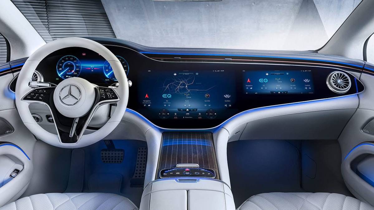 What Is The MBUX Hyperscreen In The Mercedes EQS?