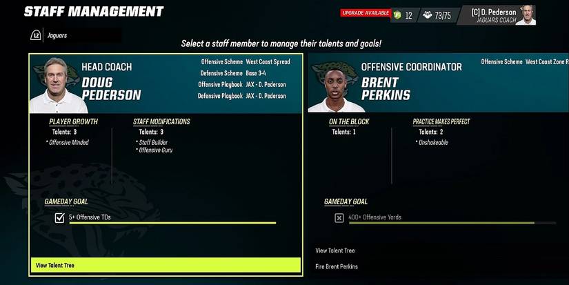 Madden 23: Coaching Guide (Staff Points, Schemes, & Improving Staff)