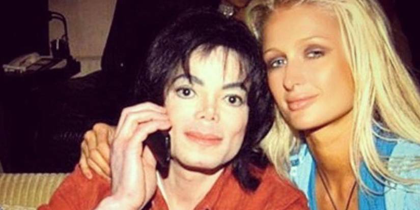 Michael Jackson and Paris Hilton