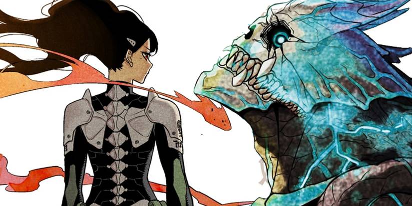 Mina finally meets Kafka in kaiju no. 8 chapter 69