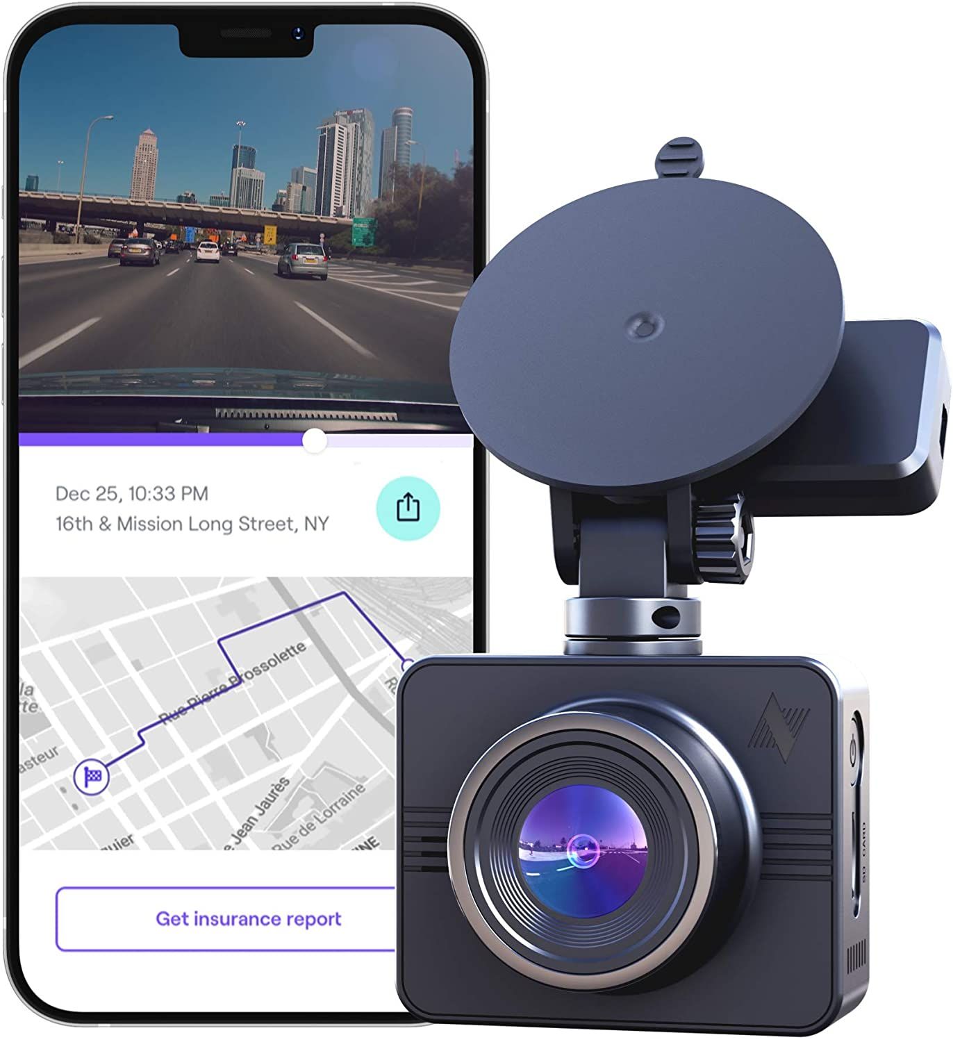Nexar Beam GPS Dash Cam 1