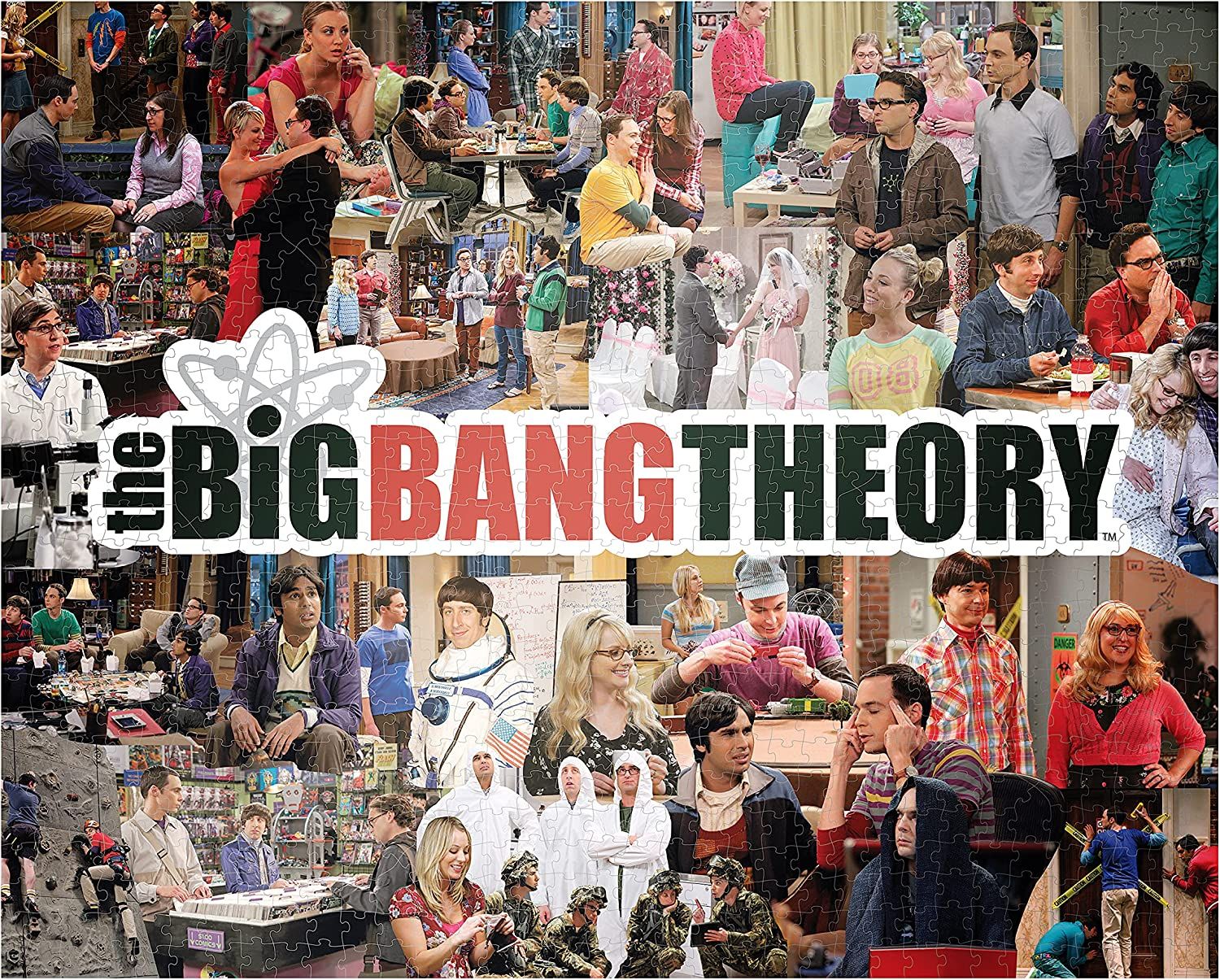 Quebra-cabeça Paladone Big Bang Theory, 1000 peças 1