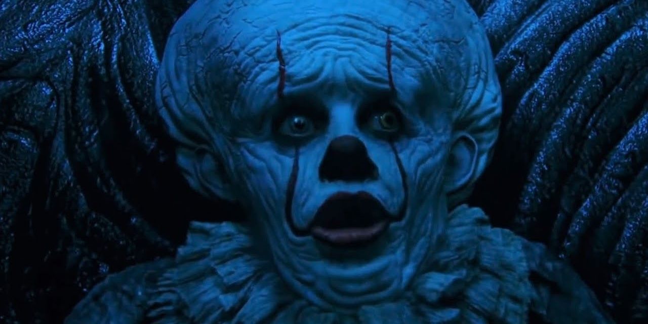 Pennywise prestes a morrer em It Capítulo Dois