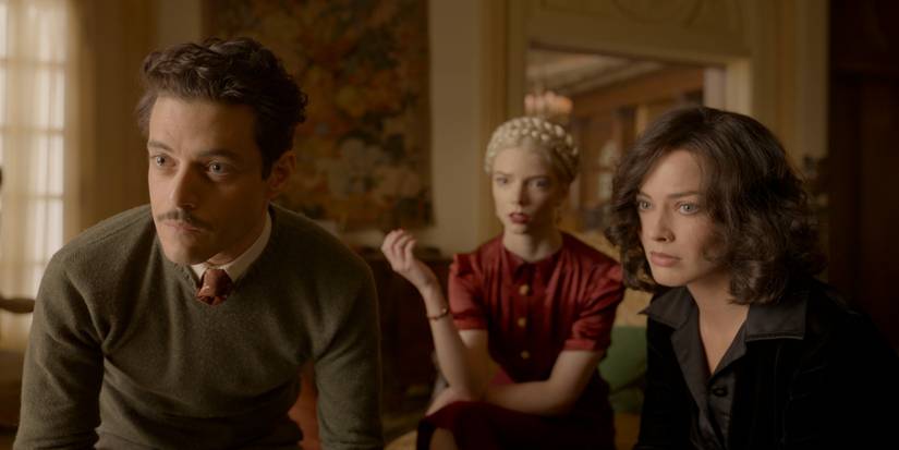 Рами Малек, Аня Тейлор-Джой и Марго Робби в Амстердаме