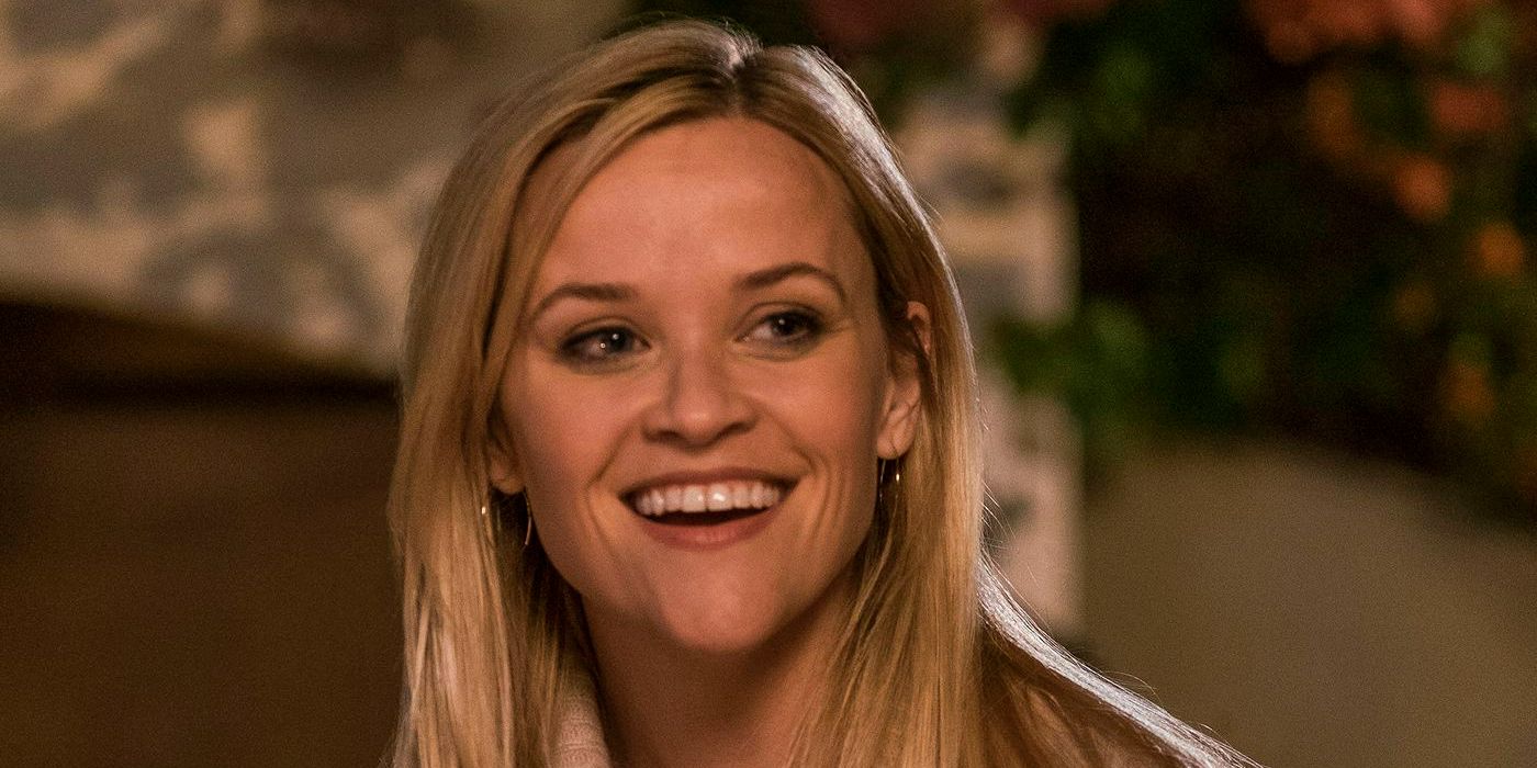 Reese Witherspoon Laughing in Home Again