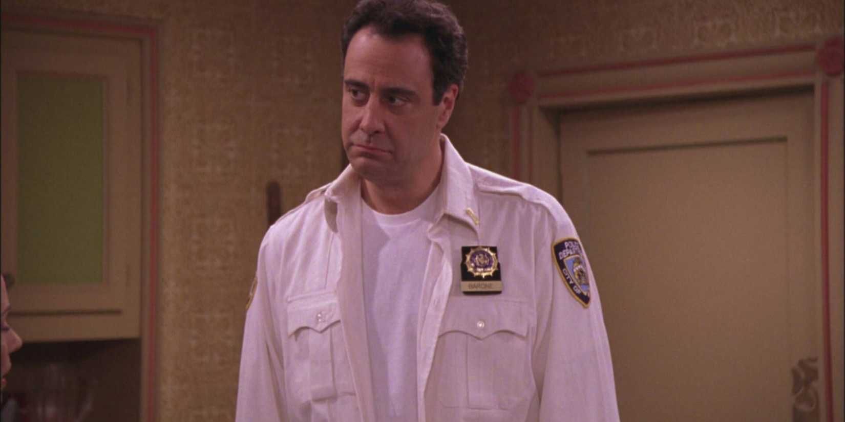 Robert (Brad Garrett) looking annoyed in Everybody Loves Raymond