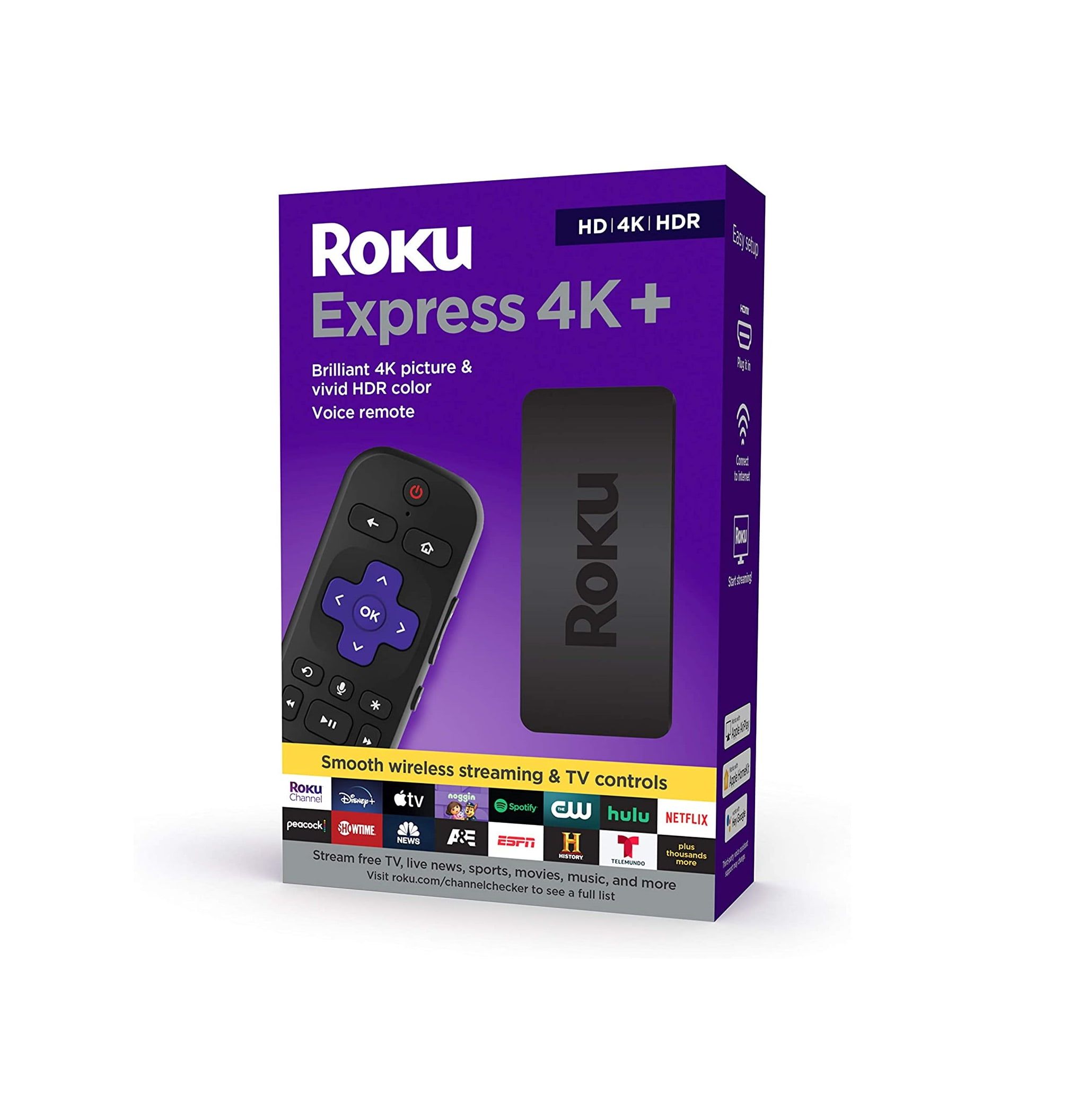 Roku-Express-4K-2021 streaming media player