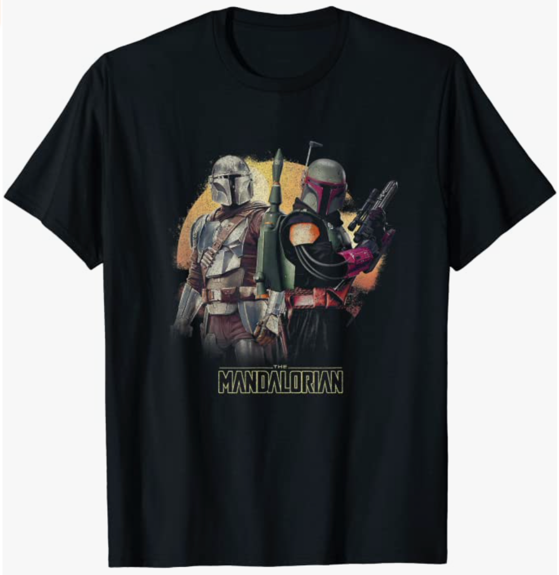 Star-Wars:-The-Mandalorian-&-Boba-Fett-Team-Up-T-Shirt