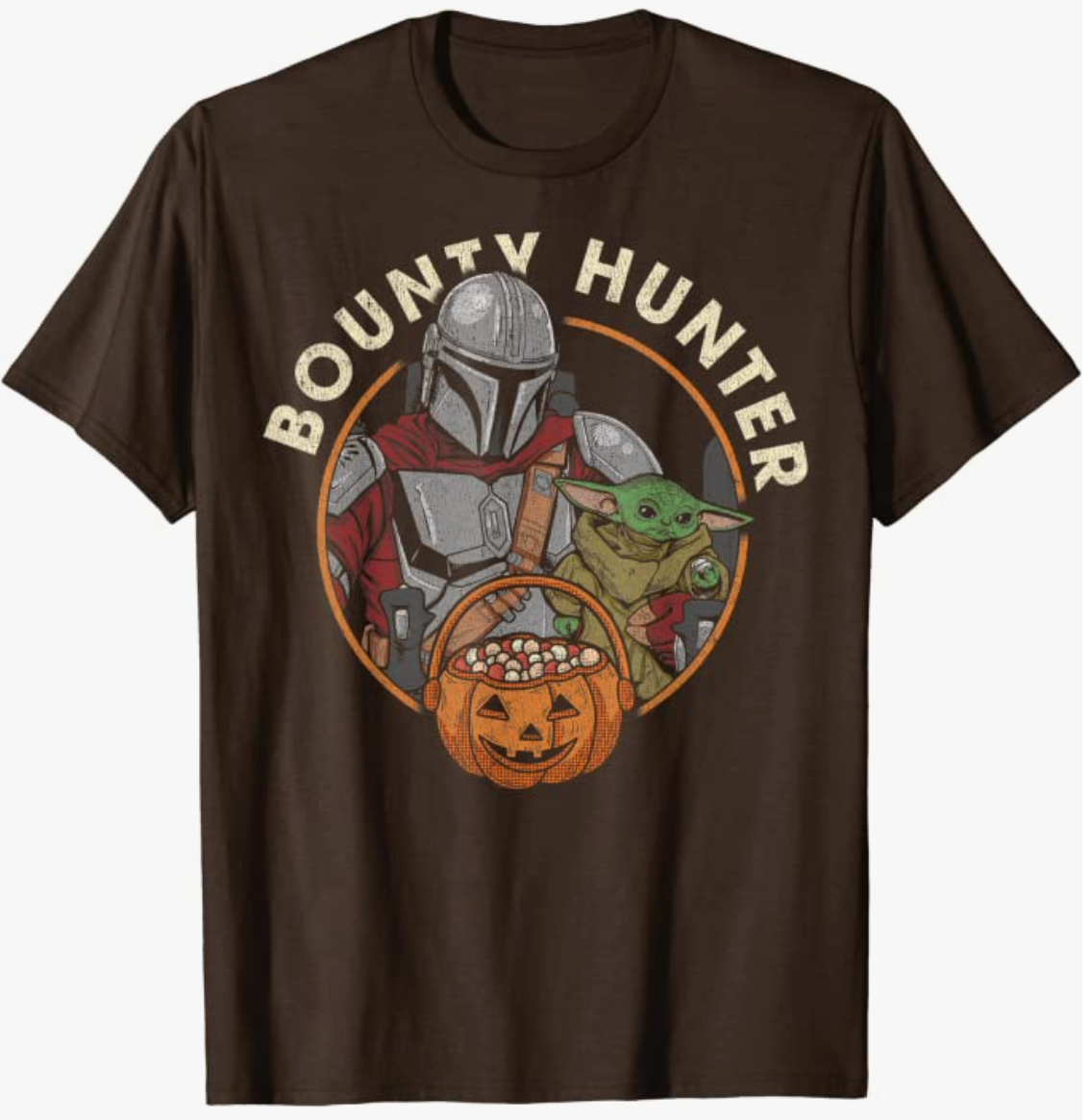 Star-Wars-The Mandalorian-Halloween-Candy-Bounty-Hunter-T-Shirt