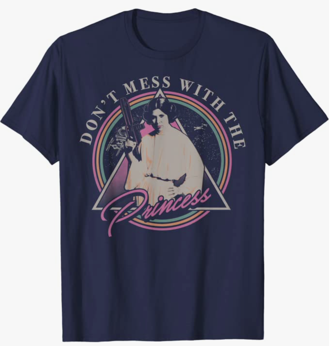 Star-Wars-Leia-Don't-Mess-With-The-Princess-Graphic-T-Shirt