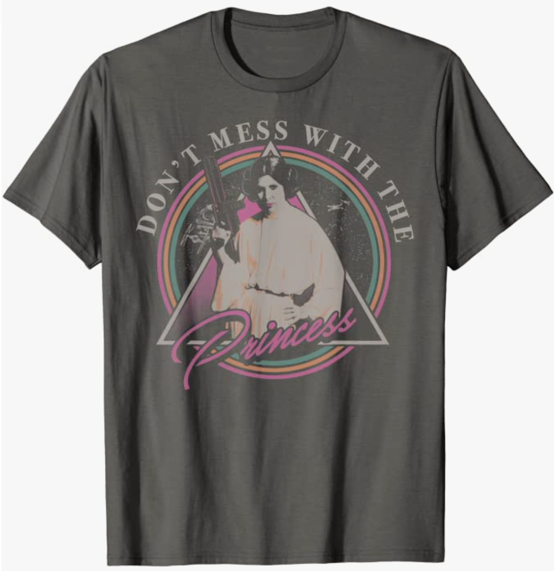 Star-Wars-Leia-Don't-Mess-With-The-Princess-Graphic-T-Shirt