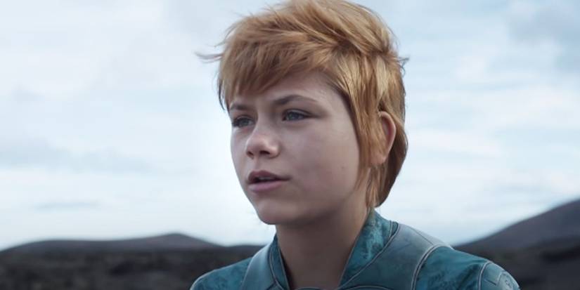 Lia Ryan McHugh as Sprite in the final battle in Eternals