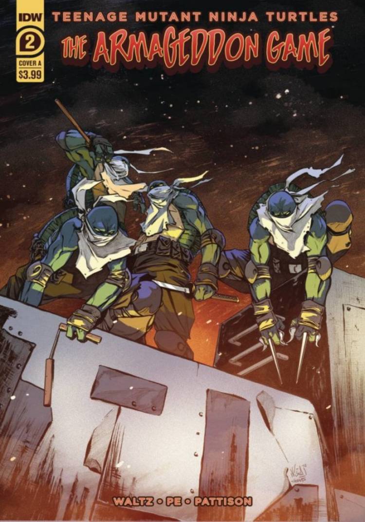 TMNT's Four New Turtles Officially Have a Name