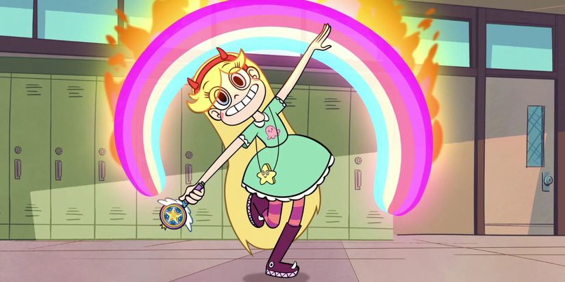 Star Butterfly in Star Vs the Forces of Evil
