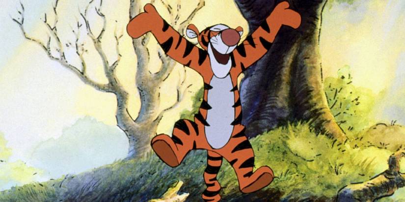 Tigger Bounces in the Tigger Movie