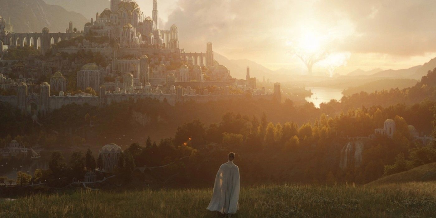 Valinor in Lord of the Rings The Rings of Power