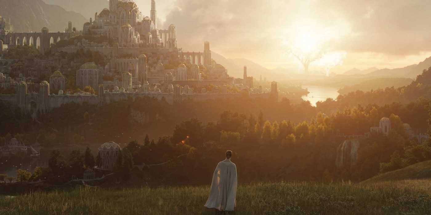 Valinor in Lord of the Rings The Rings of Power