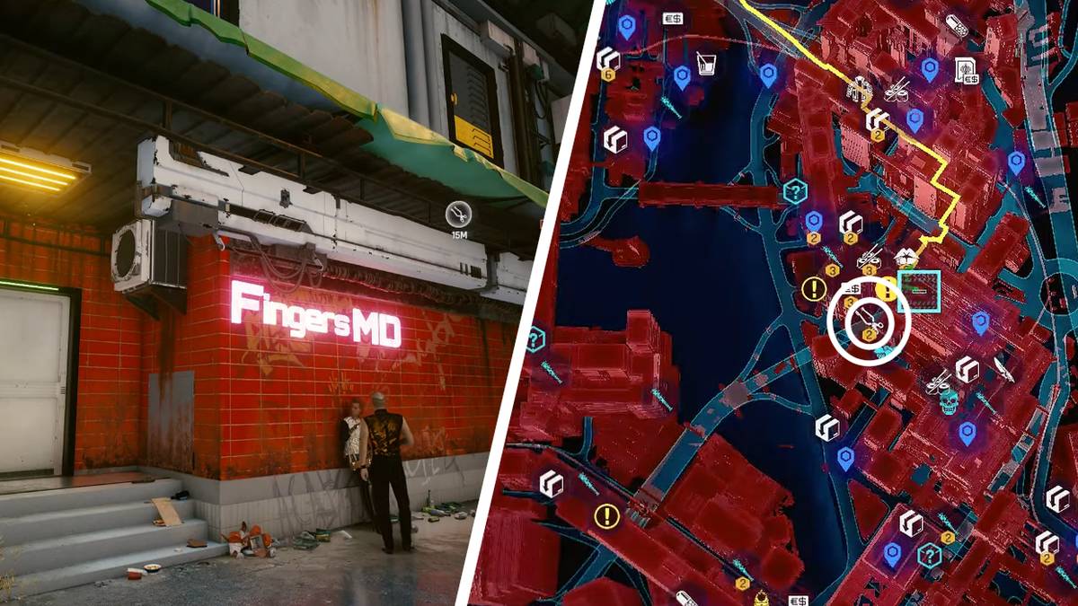 Ripperdoc Hand Cyberpunk 2077: Fingers Ripperdoc Location & Exclusive Cyberware