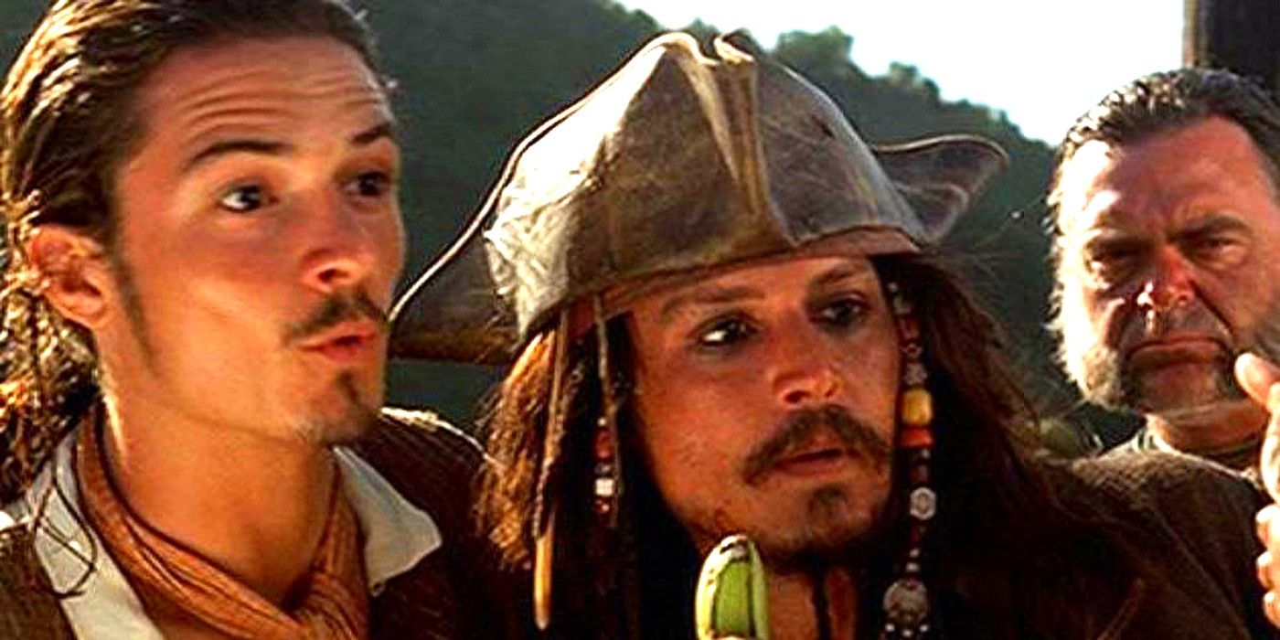 Will and Jack in Pirates of the Caribbean