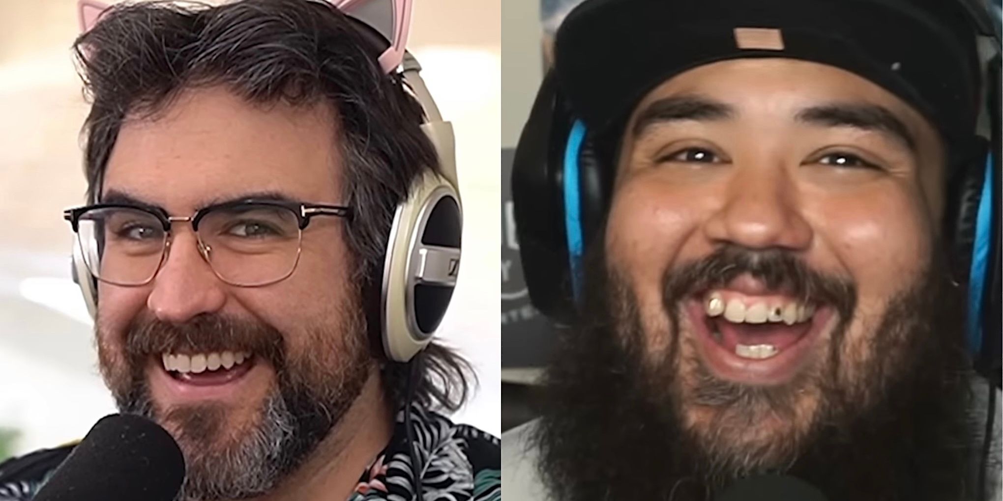 Youtubers CinnamonToastKen and BuffPro