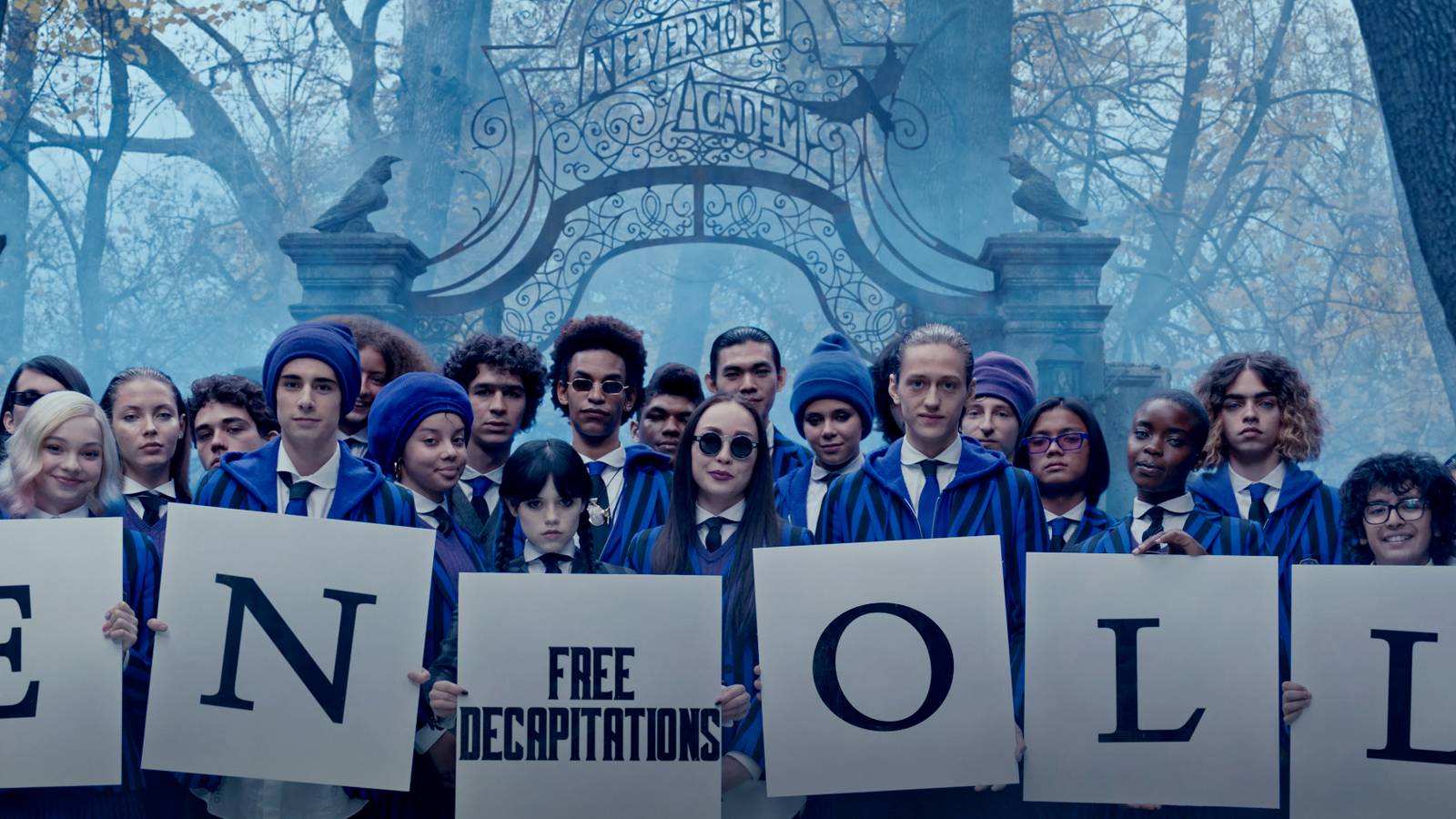 Wednesday Addams’ New School Explored In Welcome Video & Interactive ...