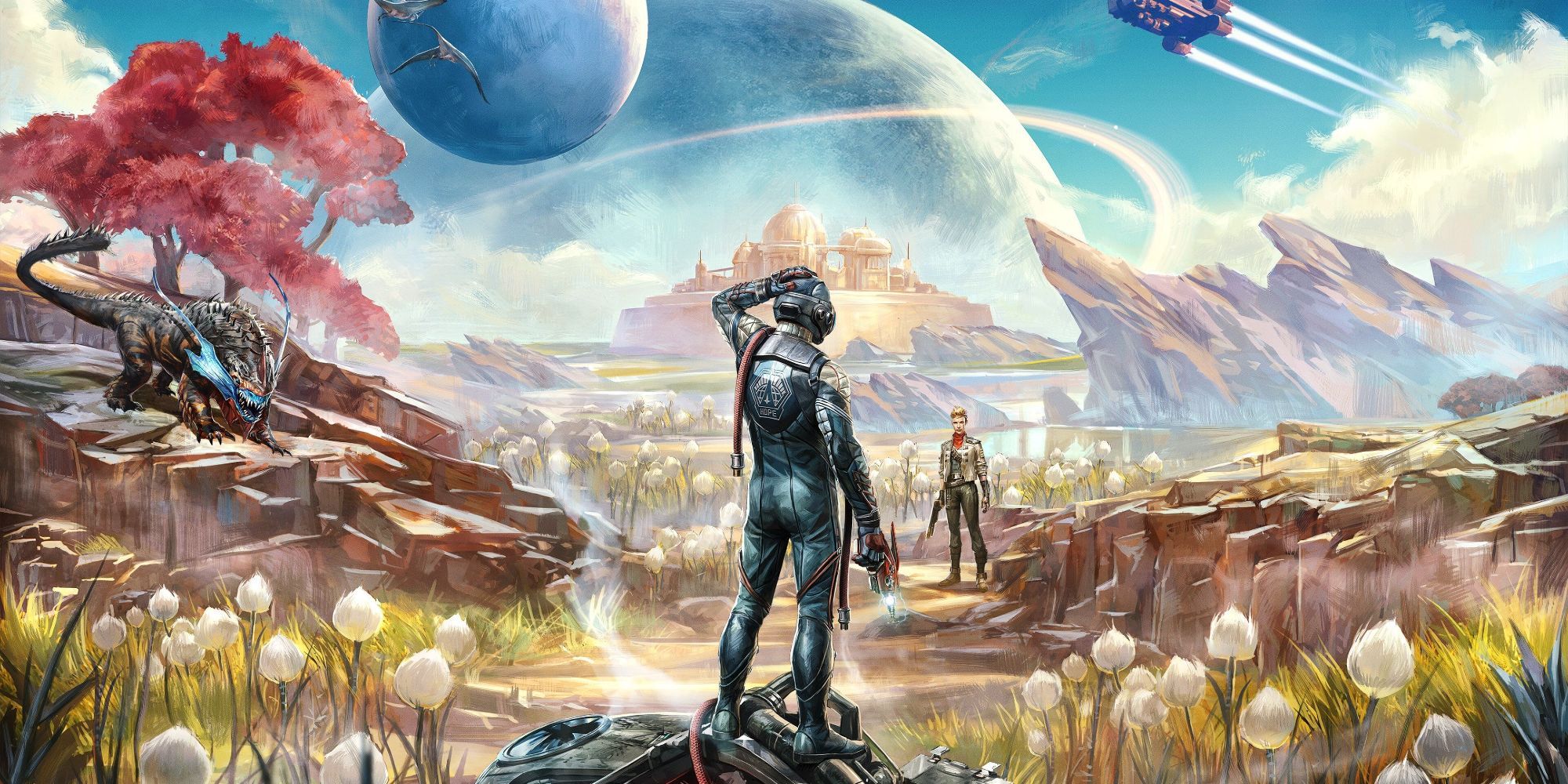 Poster for the game The Outer Worlds