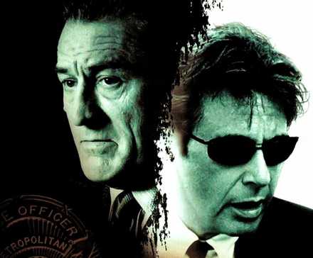 Роберт Де Ниро и Аль Пачино в фильме "Righteous Kill"