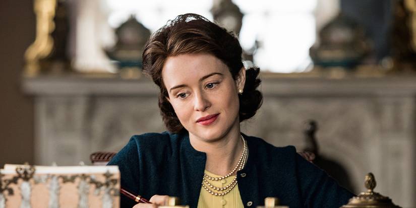 Elizabeth (Claire Foy) in The Crown